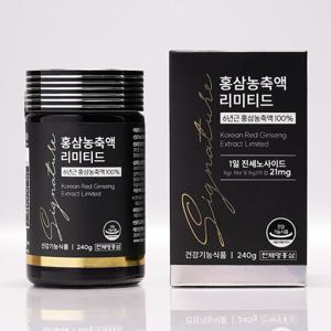 [천제명 시그니처] 6년근 홍삼농축액 리미티드 (240g x 1병)