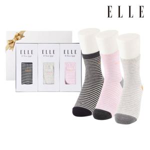 [ELLE]여성 중목 스트라이프 3족세트 EE13005S3