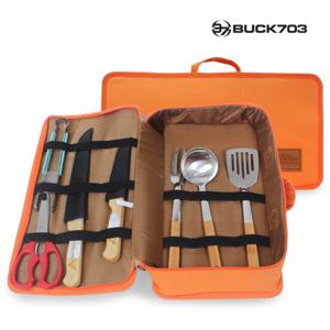 BUCK703 캠핑 키친툴 조리도구 8종 세트 어뮤즈