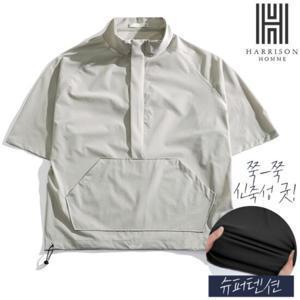 [해리슨][해리슨] 기획 반팔 반집업 아노락 CTKF1029