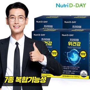 뉴트리디데이 프리미엄 위건강 헬리코박터 억제 30정 x 4개