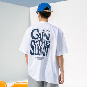 XL~4XL 빅사이즈 GAIN THE SUMMIT 반팔티 BE53952 (4 COLOR)