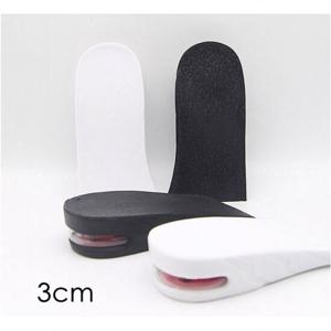 남여공용 경량 에어백 키높이 3cm 반깔창 흰색검정