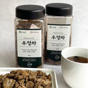 [더조은] 국내산 볶은 우엉차(용기) 420g (140g x 3개)