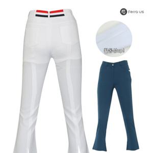 페라어스 여성 골프 심플 트임 나팔바지 APBU8151M1