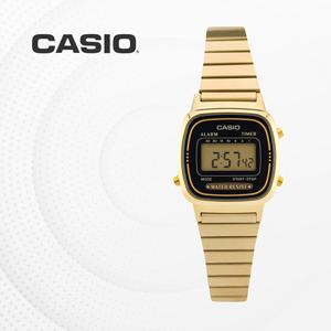 카시오 CASIO 여성 금장 메탈 빈티지 전자 손목시계 LA670WGA-1