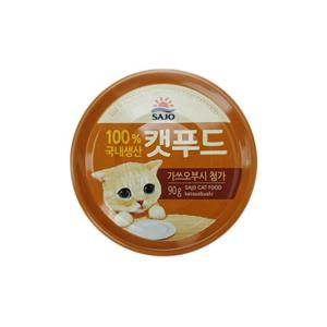 사조 캣푸드 고양이캔 90g 24개-가쓰오부시