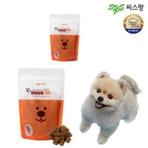 씨스팡 반려견 영양간식 멍멍팔팔 소고기맛 져키 2팩