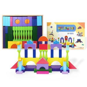 (가베가족)KS5830 점보캐슬가베 활동세트