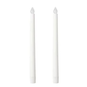 이케아 에델뢰브트레드 LED촛불2P 화이트 지름2.2cm 높이28cm