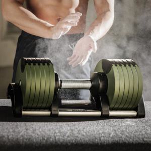 멜킨 36kg 무게조절 덤벨 롤튼 2.25kg 중량 조절 조립 아령 세트