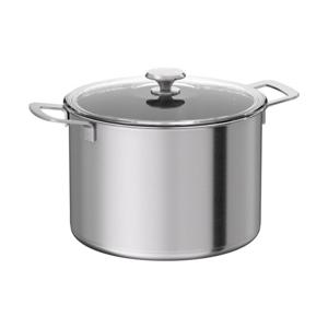 이케아 HEMKOMST 헴콤스트 냄비+뚜껑, 스테인리스 유리, 10L