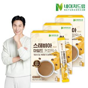 네이처드림 제로슈가 스테비아 마일드 커피믹스 30포 x 3박스