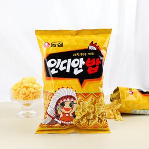 농심 인디안밥 83g / 과자 스낵 시리얼