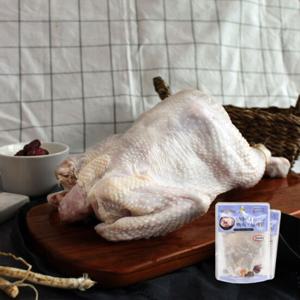 두메산골 닭백숙 재료(냉장 토종닭 1.3kg내외+7가지 약재100g)