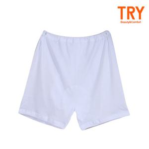 TRY 순면100% 여성 백색 사각팬티 겸 속바지 빅사이즈 고쟁이