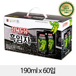 삼육 흑임자두유 파우치 190mlx60입