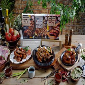 행복한 쪽 바비큐 폭립 700g 3종
