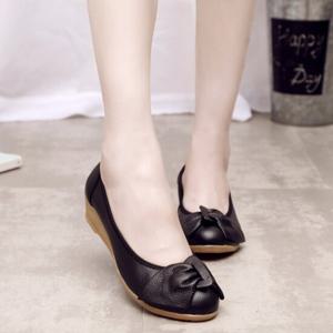 256 웨지힐  단화 플랫슈즈 슬립온