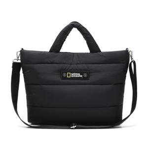 내셔널지오그래픽 N224ATO550 패딩 토트백 BLACK