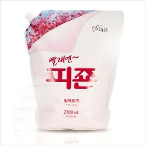 피죤 핑크로즈 2100mlx2 (리필/드럼/일반겸용)