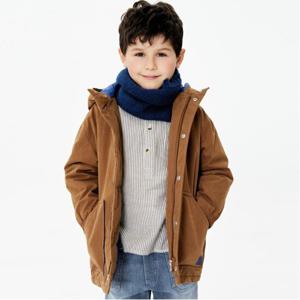 [BONTON] 남아 브라운 파카  (BRW11JF32N_BN)