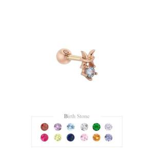 [GB] 물고기자리 아쿠아마린 14K 피어싱 LPFH4035G