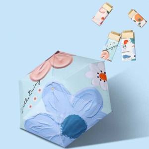 초미니 경량 큐티 6단 양산 우산 암막 uv차단 양우산