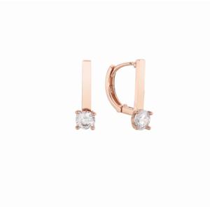 [로이드] 스톤 플랫 원터치 14K 귀걸이 LOFH1009G