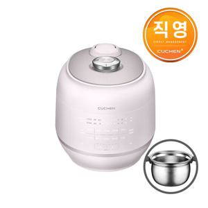 쿠첸 121 마스터플러스 블러썸화이트 6인용 IH전기압력밥솥 CRT-PBWP0610SR