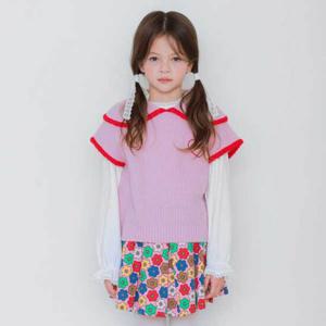 [아이러브제이] R. 어도러블 하트 니트 베스트 JUETO70