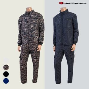 겨울등산복 작업복건빵 카고깔깔이 기모 패딩SET PFM-S2204-2400