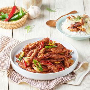 쌈빡 매콤한 직화 닭목살 250g