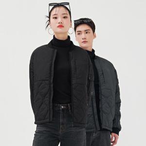 [체이스컬트]공용 퀄팅 믹스 항공 점퍼-BFRU4112C03