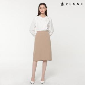[예쎄]여성에끌라셋업 스커트 베이지