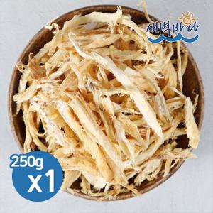 쫄깃한 식감을 갖은 황태채 250g x 1봉 황태무침 구이  COH250