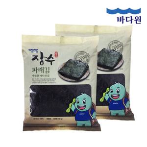 바다원 국산 전장김 파래 생김 100장+100장 2속 돌김