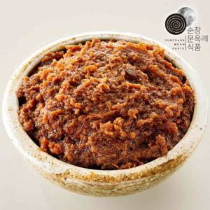 순창문옥례식품 우리콩 전통 쌈장 1kg  밀폐용기