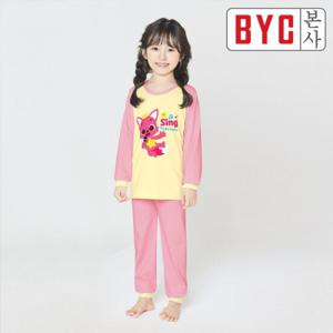 [BYC]베)핑크퐁 소아 래글런 양면 상하 PKP2009