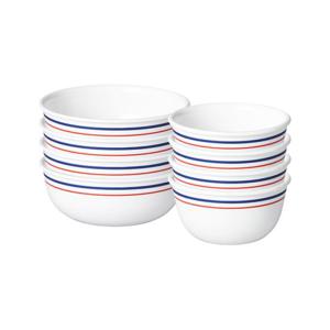 [코렐]레드앤블루 신형공기대접8p세트