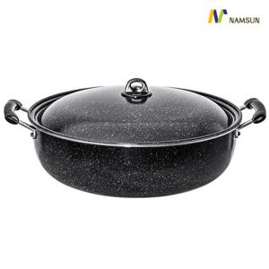 남선 국산 마블 튀김팬 65cm / 양수 튀김냄비 업소용 양수