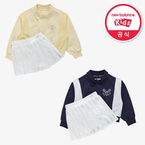 뉴발란스 키즈 SPORTS CLUB 카라 아동 상하 세트 NK9YD1202G