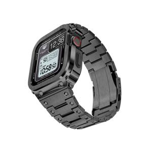 무빙 포트리스 프로 블랙 / 애플워치 스트랩 케이스 44 / 45mm