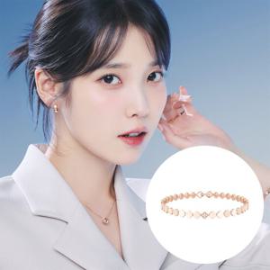 [제이에스티나] CLOVIA 14K 다이아 팔찌 (JJCLBD3BS158R47S0)