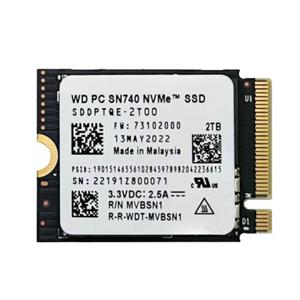 WD 2230 SSD 2TB 스팀덱 SSD 교체 호환 SN740 M2 NVME