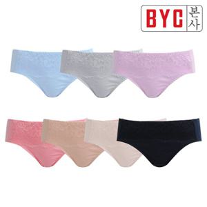 [BYC 본사]미니 면팬티(7매입) LMP6380