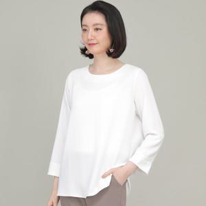 애비뉴투지 엄마옷 쉬폰 정장 기본 봄 가을 블라우스 B02315