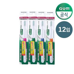 GUM 검 칫솔 임플란트케어 peri-implant 388 12개입