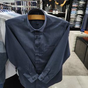 [엘르옴므]엘르옴므 모달네이비셔츠E221R3002