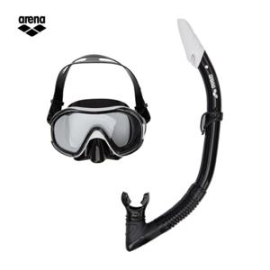 아레나 성인 스노클 세트 (A3AC1OK52 BLK) 수영보조용품
